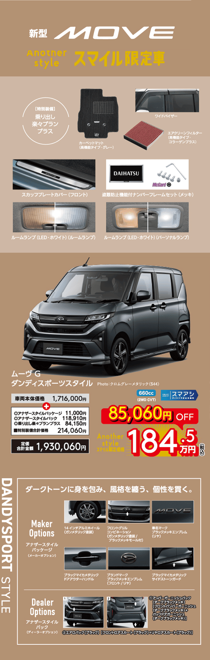 乗りラク・はた楽スマイル限定車